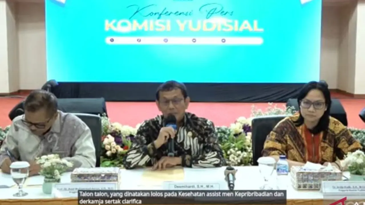 23 Calon Hakim Agung dan Ad Hoc MA Lolos ke Tahap Wawancara