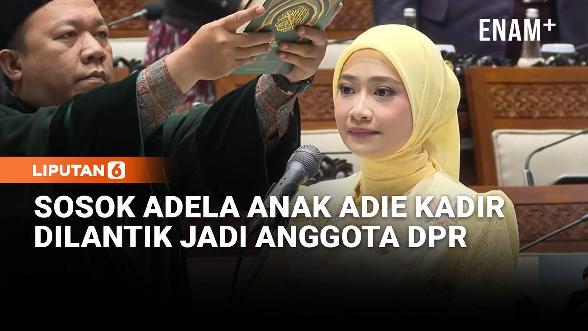 Gantikan Sang Ayah, Adela Kanasya Anak Hakim MK Adies Kadir Dilantik jadi Anggota DPR