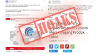 Tudingan Soal Le Minerale Produk yang Terafiliasi Israel adalah HOAX/Kominfo.