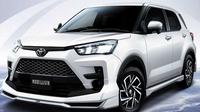 Toyota Raize dengan paket body kit Modellista. (Motor1)