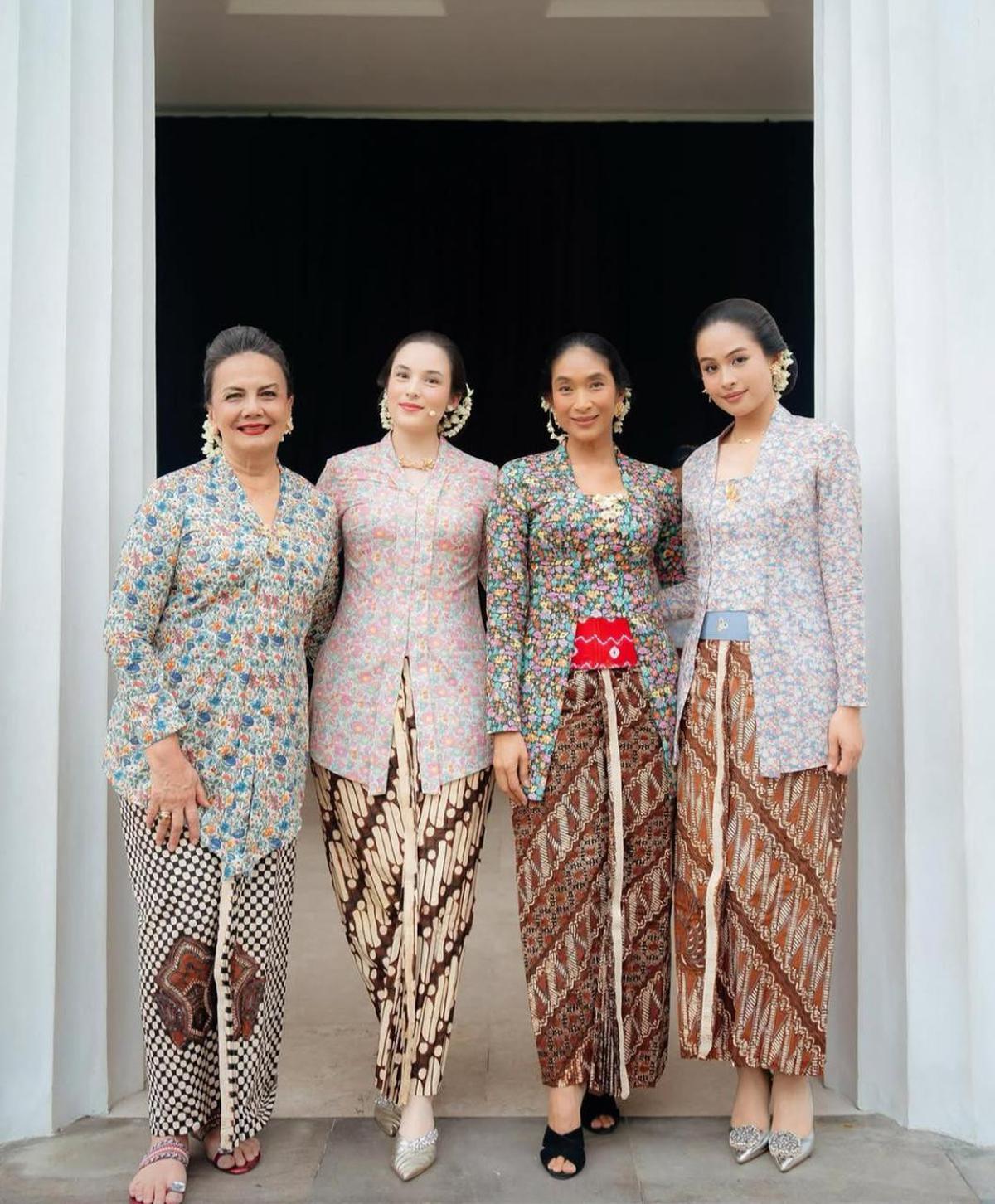 5 Potret Maudy Ayunda di Hari Kartini, Menghidupkan Semangat Kartini dengan Kebaya