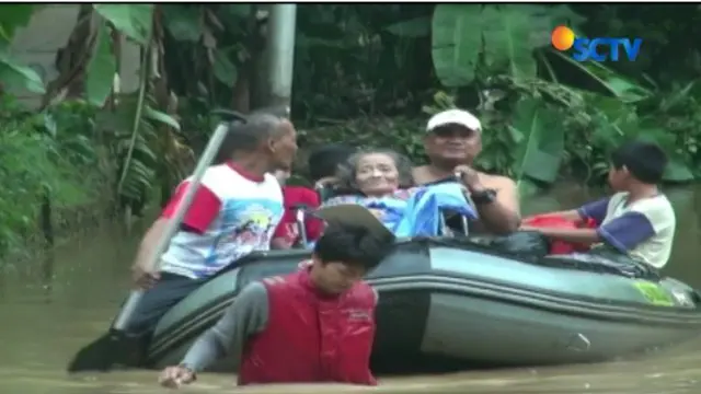 Banjir di Gang Arus kembali datang setelah Bendung Katulampa berada pada level siaga dua.