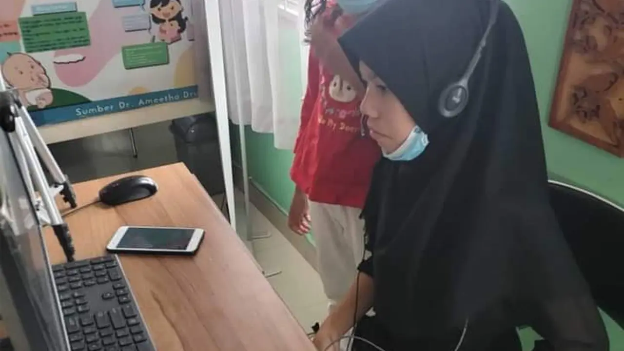 Fasilitas Video Call di Lapas Banyuasin Saat Pandemi Covid-19