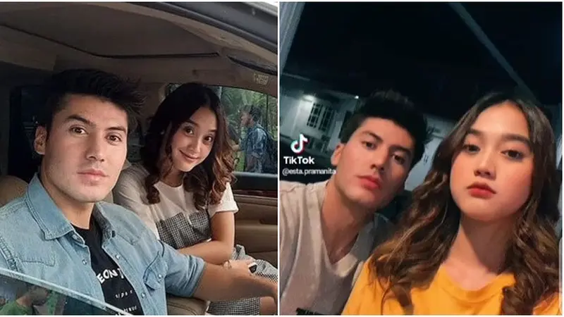 Akting Bareng, Ini 6 Potret Kebersamaan Esta Pramanita dan Valentino Peter