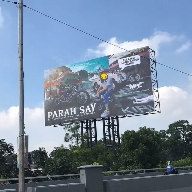Bikin Viral, Ini 7 Baliho Ucapan Selamat Ulang Tahun yang Jadi Salah Fokus