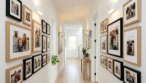 Cara Mengubah Lorong Sempit Menjadi Galeri Foto Keluarga yang Hangat dan Estetik