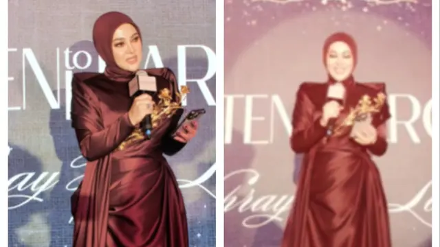 Potret Syahrini saat Gala Dinner di Cannes/Instagram @princessyahrini