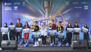 Tak Hanya Gelar Turnamen Sepak Bola Putri, HYDROPLUS Soccer League All-Stars 2025/2026 Hadirkan Kompetisi Band dan Dance