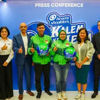 Konferensi Pers ‘Kalem Pake Helm’ dari Head & Shoulders Indonesia dan Grab Indonesia. (Foto: Dokumen/Head & Shoulders dan Grab Indonesia)