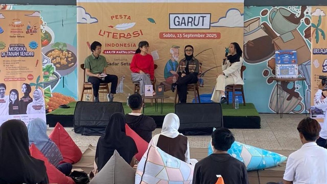 Merdeka di Tanah Sendiri: Anak Muda Garut Diajak Berani Menulis, Suarakan Isu Lokal hingga Lirik Lagu