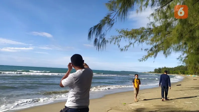 Pantai Libuo. Wisata pantai yang terletak di Kecamatan Paguat, Kabupaten Pohuwato (Arfandi Ibrahim/Liputan6.com)