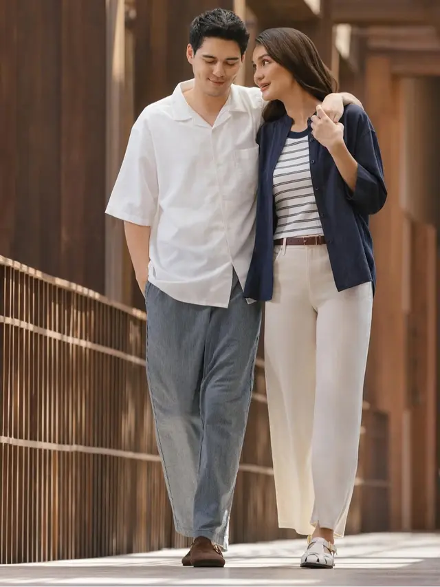 Gaya Serasi Luna Maya dan Maxime Bouttier Bak Prewedding. [@lunamaya]