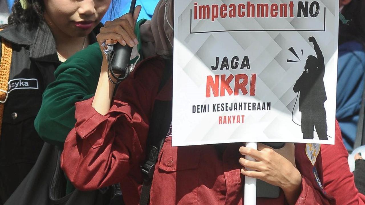 Sebanyak 300 mahasiswa mengikuti aksi tersebut. <br>(Foto merdeka.com / Imam Buhori)