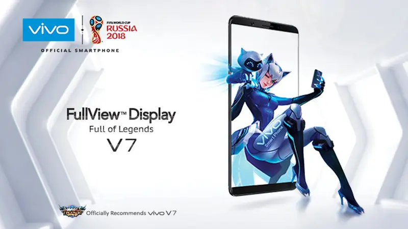 Vivo V7 Meluncur, Mobile Legends: Bang Bang Hadirkan Skin Baru