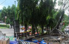 Bapak, Ibu dan Anak Tewas Tertimpa tembok SPBU di Tebet saat Jualan