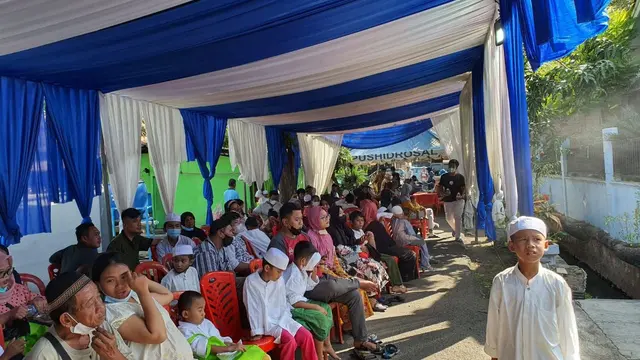 Peduli Anak Yatim di Jakarta Utara, GK Hebat Kucurkan Santunan