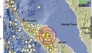 Aceh Diguncang Gempa Terasa Sampai Medan, Bikin Warga Panik