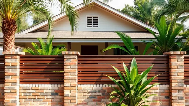 Inspirasi Warna Tembok Pagar