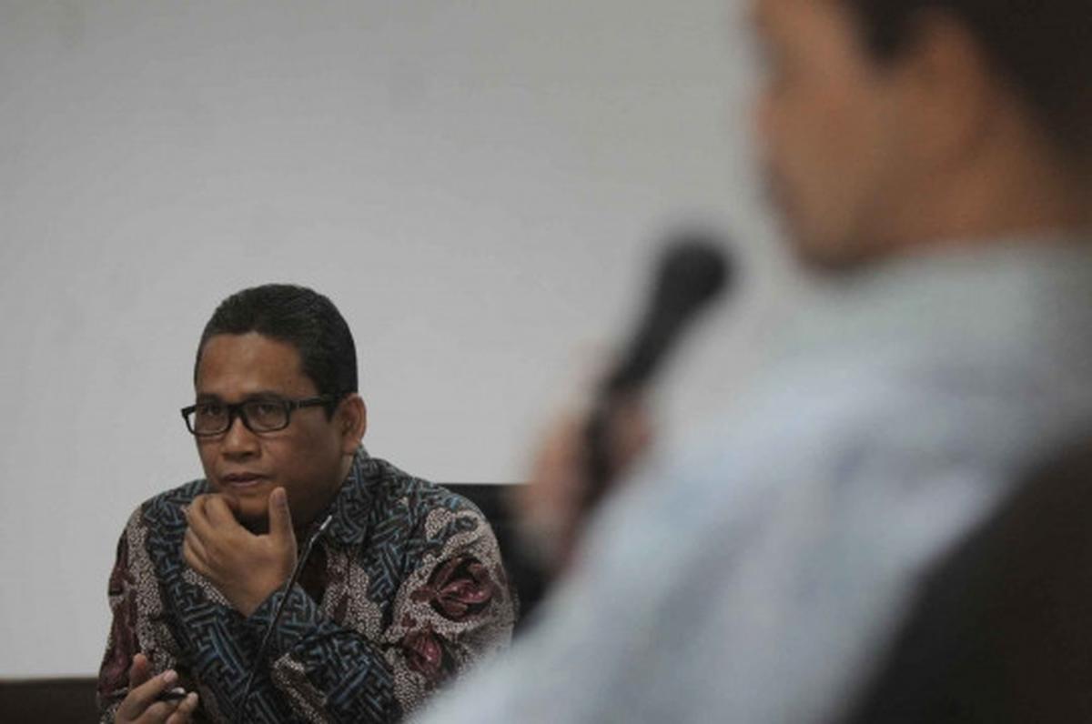 Mantan Ketua KPUD Lebak bersaksi di sidang Amir Hamzah-Kasmin