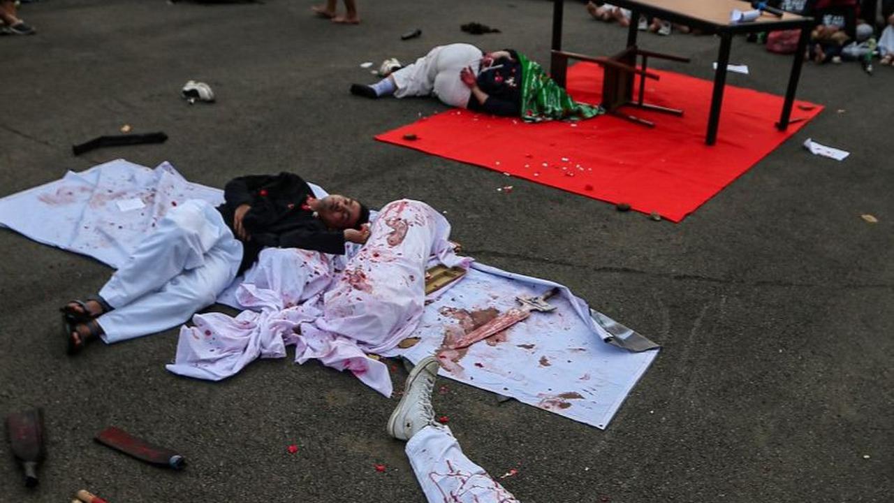 Ribuan bangunan dirusak serta terjadi penjarahan dan pembakaran. (Liputan6.com/Angga Yuniar)