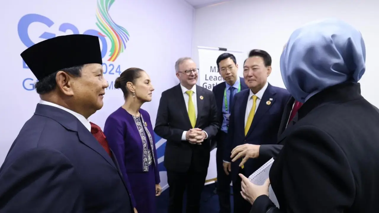 Pertemuan MIKTA di KTT G20 Brasil menegaskan kembali peran forum ini sebagai wadah konsultasi untuk mendorong kerja sama yang inklusif dan responsif terhadap isu-isu global (Dok. Sekretariat Negara).