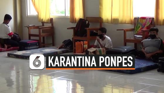 VIDEO: 500 Lebih Santri Ponpes Tebu Ireng Dikarantina