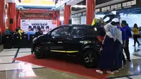 Datsun Indonesia berpartisipasi dalam Trending Worshop NMAA 2019 yang bergulir akhir pekan lalu (23-24/2) di mal Phinisi Point, Makassar, Sulawesi Selatan. (NMAA)