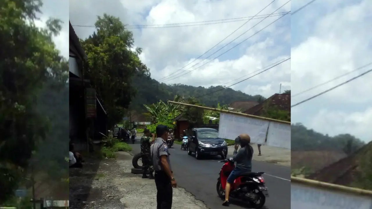 Zona merah Gunung Agung