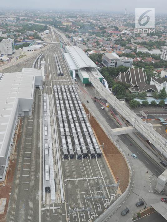 FOTO: Memantau Progres Terminal MRT Lebak Bulus yang 