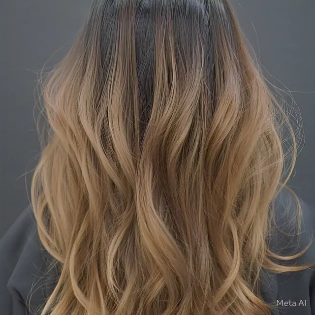 Korean Balayage Model Rambut Wanita Panjang Ala Korea