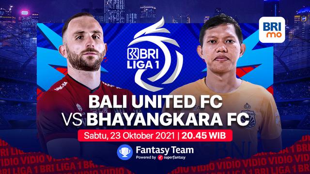 Bali United vs Bhayangkara FC