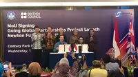 Menandatangani MSP pada tanggal 1 Maret 2023 (Liputan6/Chesa Saputra)