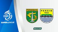 Persebaya Surabaya vs Persib Bandung di BRI Super League. (Bola.com/Wiwig Prayugi)