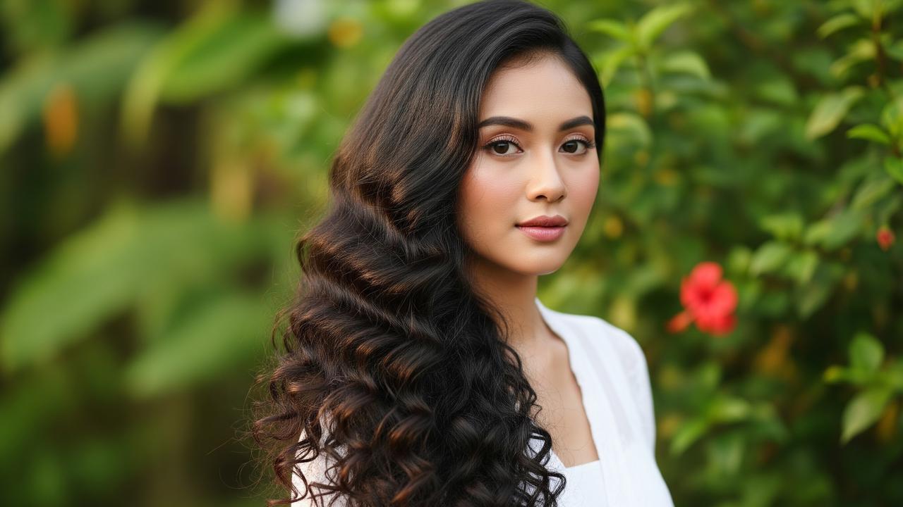 8 Model Rambut Panjang Curly Bawah yang Natural, Cocok untuk Berbagai ...
