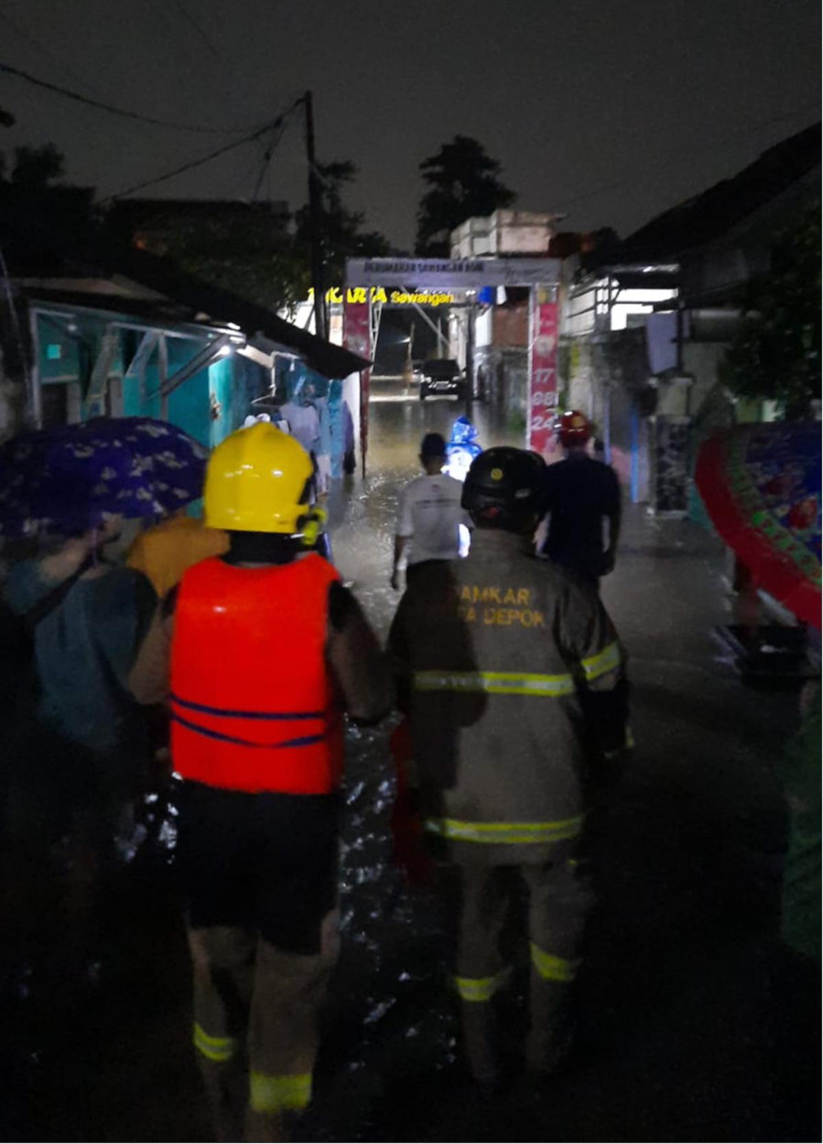 banjir di depok