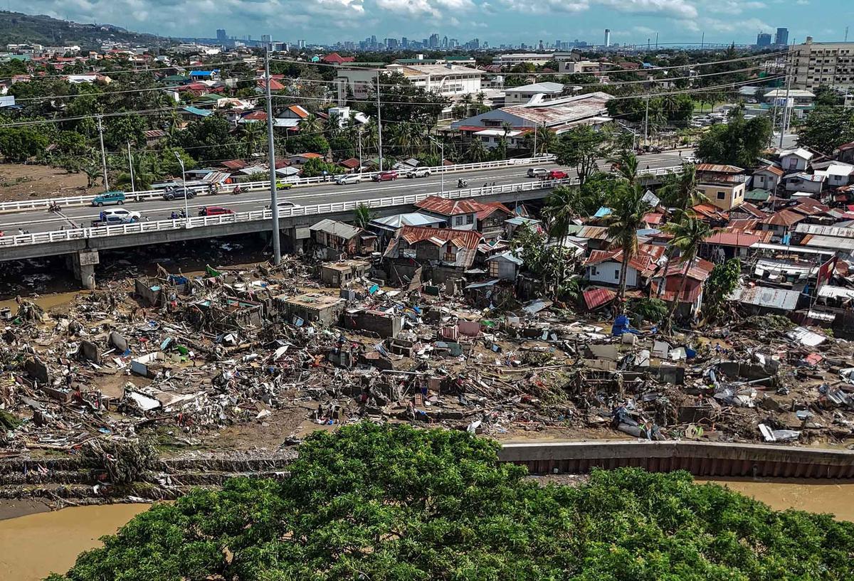 FOTO: Kerusakan Parah Bencana Topan Kalmaegi di Filipina, 66 Orang Meninggal