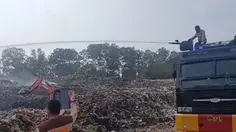 Kondisi Terkini Kebakaran TPA Bandar Jaya Lampung