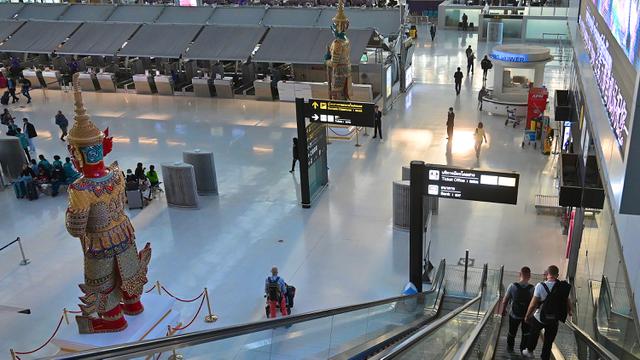 Bandara Suvarnabhumi di Bangkok