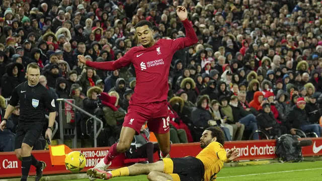 Foto: Cody Gakpo Debut, Liverpool Ditahan Imbang Wolverhampton pada Putaran Ketiga Piala FA