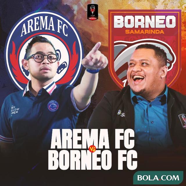 Piala Presiden 2022 - Duel Sultan - Arema FC Vs Borneo FC