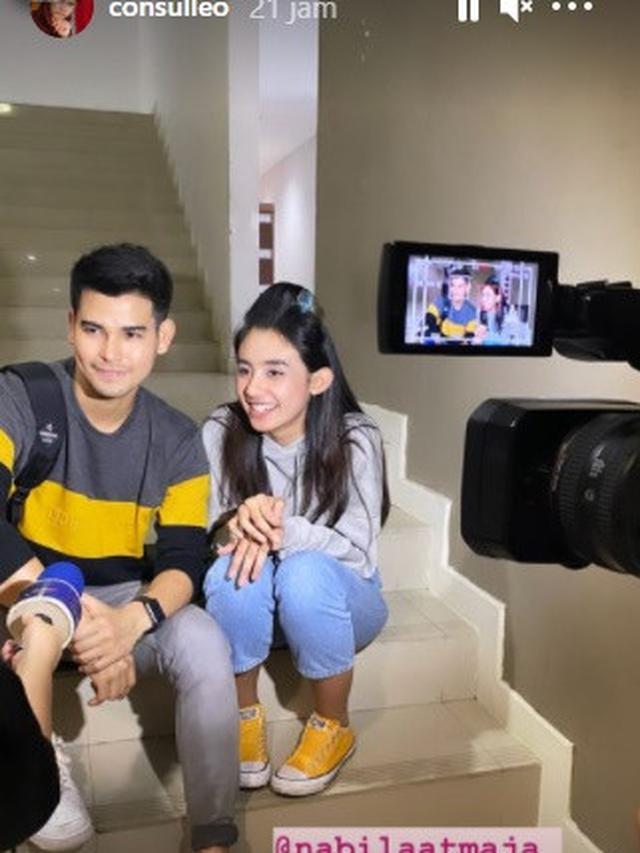 Adu Akting Bareng, Ini 6 Potret Kebersamaan Nabila Atmaja dan Leo Consul