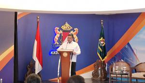 Kepala Badan Penyelenggara Jaminan Produk Halal (BPJPH) Haikal Hassan di Menara Kadin, Jakarta, Senin (17/11/2025). (Liputan6.com/Arief)