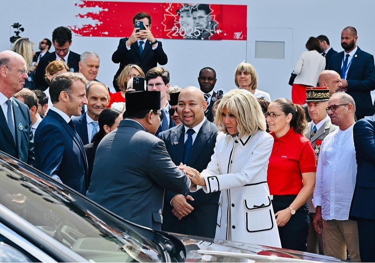 Presiden Prabowo dan Didit di Bastille Day Prancis