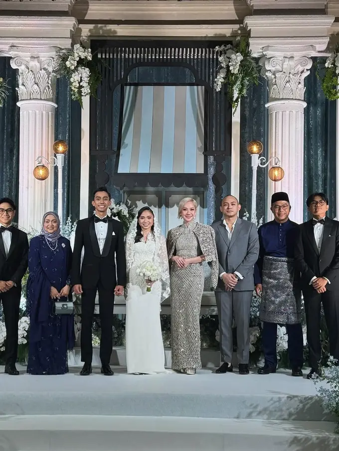 Gaya Mewah Bunga Citra Lestari Hadiri Pernikahan Anak Konglo Malaysia, Terlihat Seperti Bangsawan