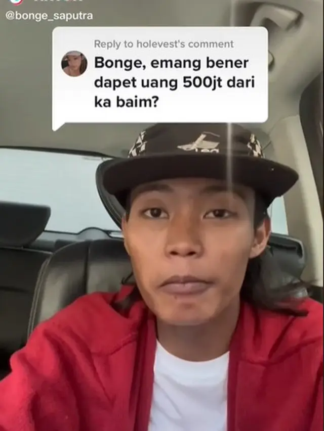 Klarifikasi Bonge Soal Uang Rp500 Juta dari Paula Verhoeven, Tak Terima Sepeserpun
