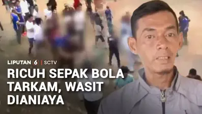 Turnamen sepak bola antarkampung di Kabupaten Bogor, Jawa Barat, berakhir ricuh. Dimana wasit bersama dengan asistennya diserang, bahkan petugas Linmas ikut dianiaya.