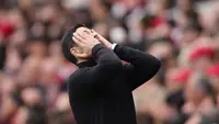 Foto: Raut Kecewa Para Penggawa Arsenal setelah Kalah di Kandang Sendiri