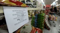 Stok Cukup, Pembatasan Pembelian Bahan Pangan Dicabut
