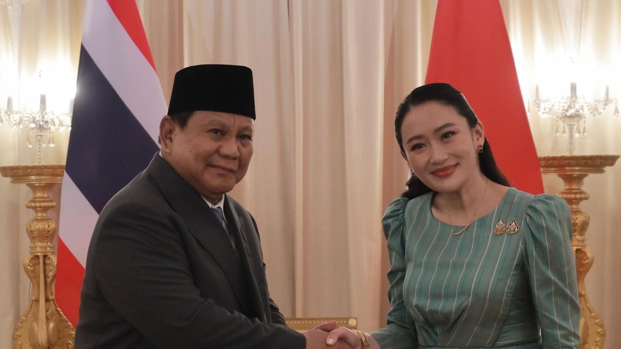 Prabowo bertemu PM Paetongtarn Shinawatra di Thailand
