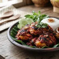 Resep Ayam Masak Cincane Khas Samarinda dengan Bumbu Merah (AI Generated)